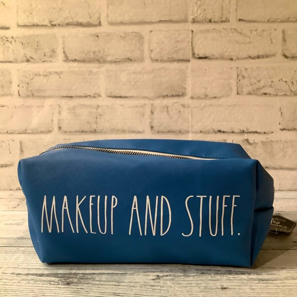 Rae Dunn Makeup And Stuff Loaf Cosmetic Bag - Picture 2 of 3